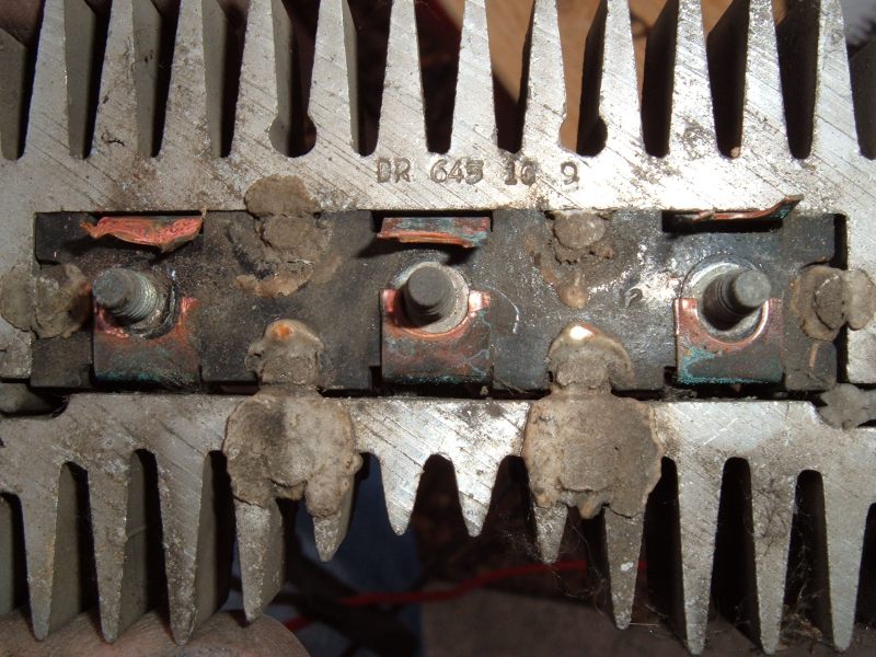 Servicing and checking the Rectifier