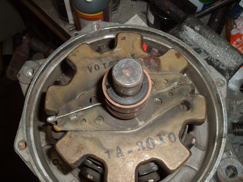 Rotor Field Wire broken away from Slip Ring