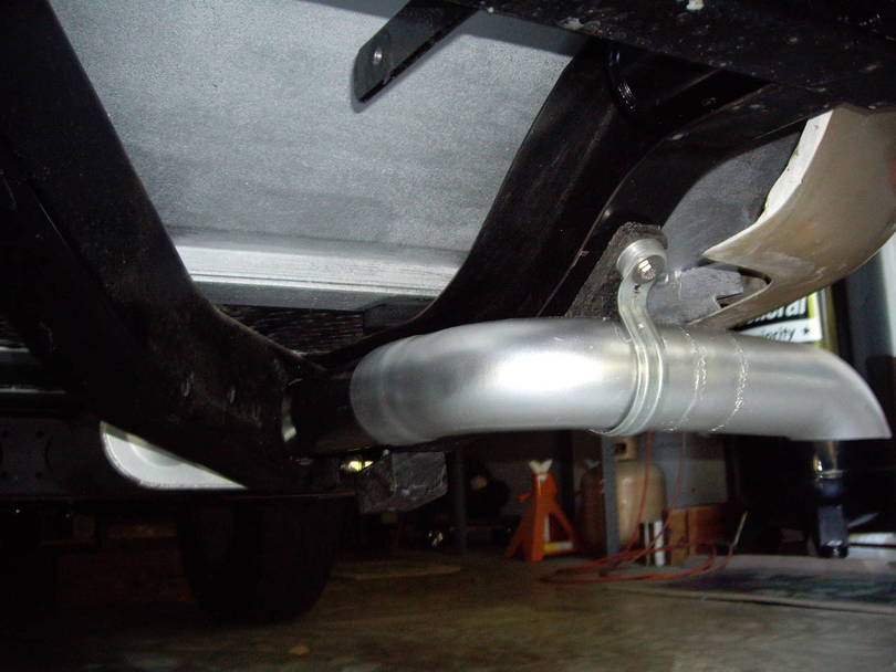 Tailpipe Installed