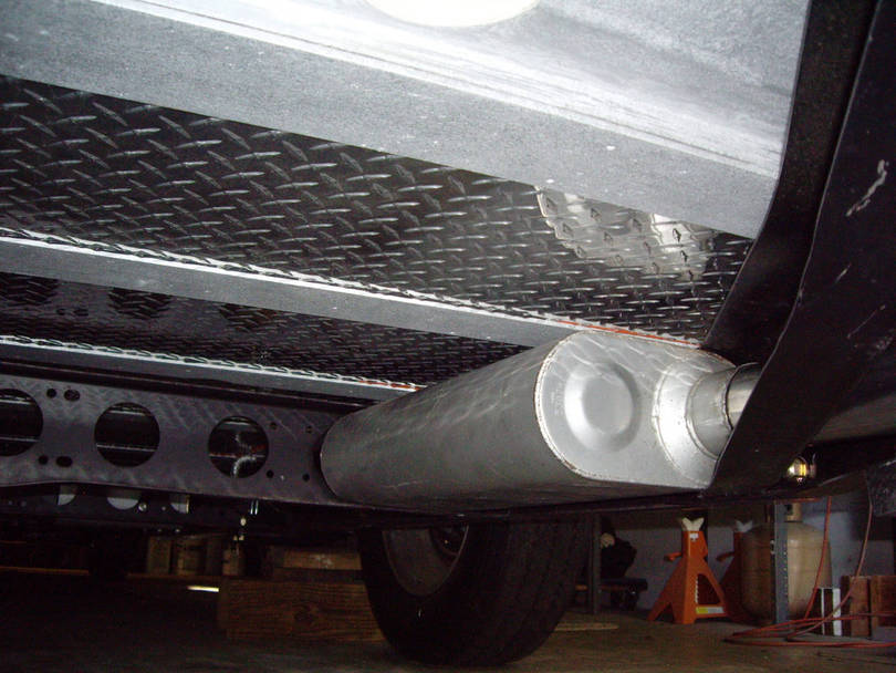Muffler Installed