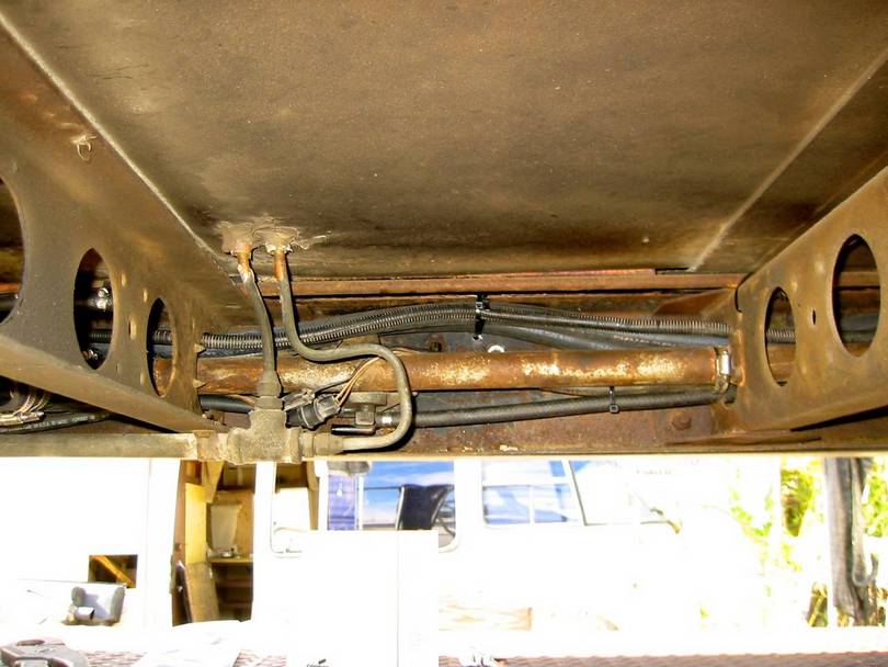 Engine to Water Heater Lines