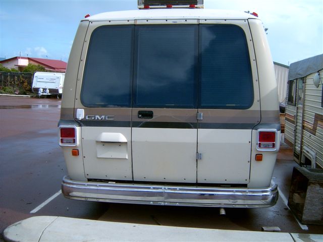 Door in rear of GMC