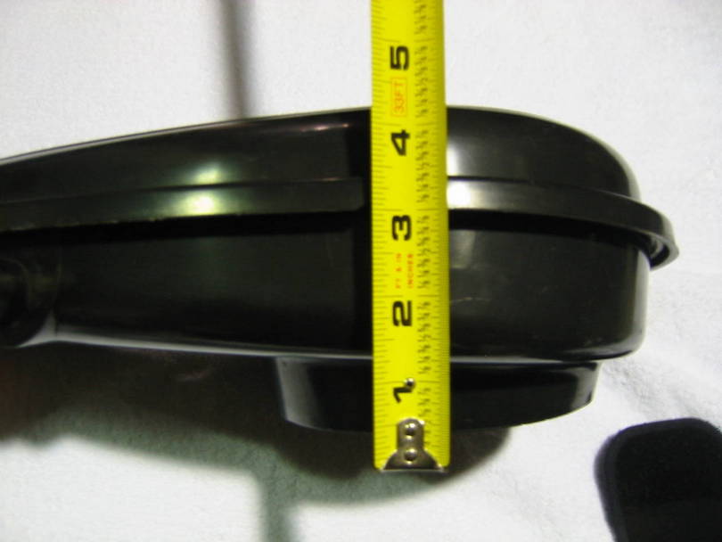 Caddy air horn "other side" measurement
