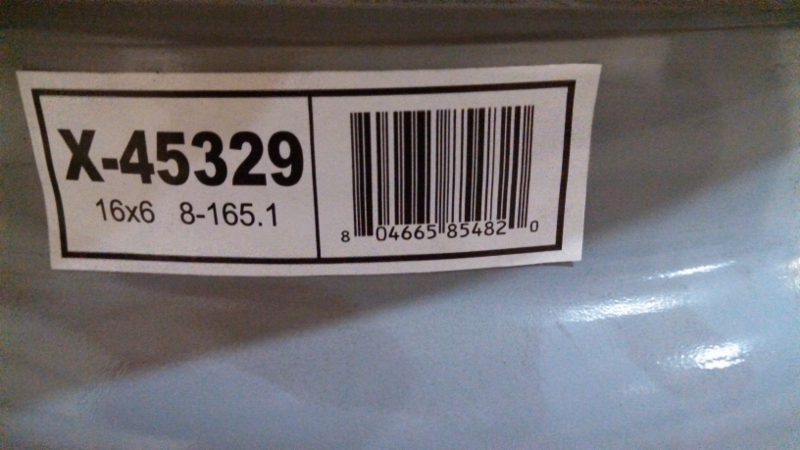 16 Inch Steel Wheel