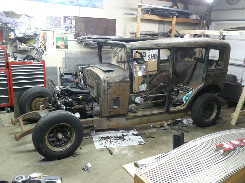 My ugly, dirty and cheap street rod