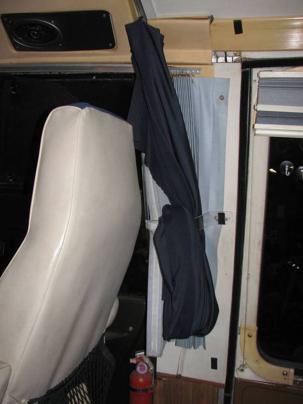 Starboard Curtains Stowed