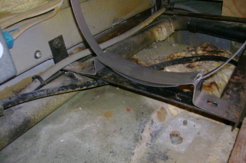 Installing Isotemp water heater.