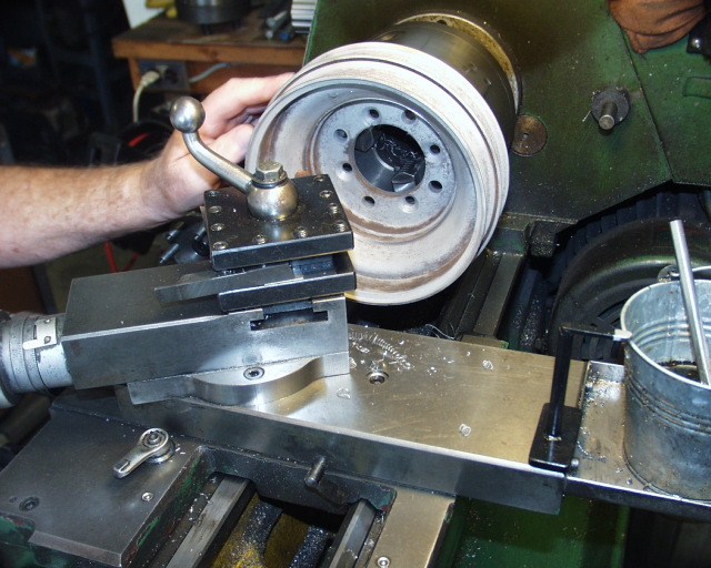 modifying the crank pulley