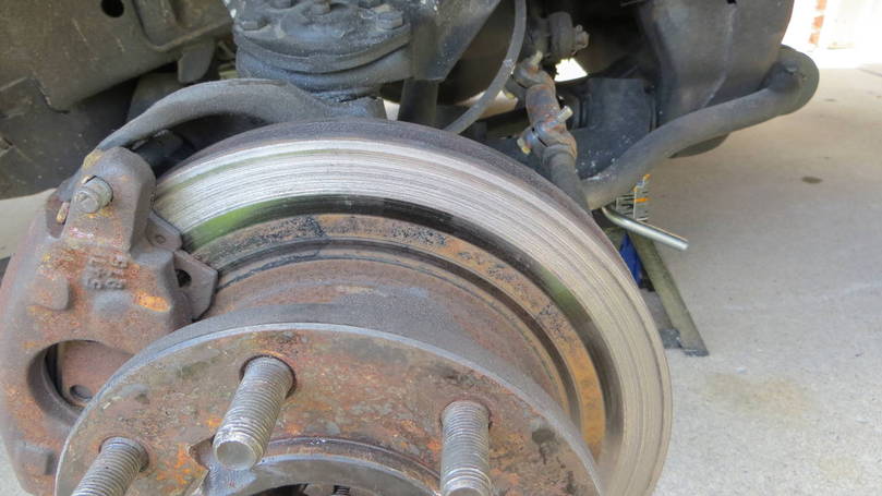 Failure of RF Brake Pad, just 7K Miles