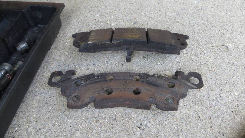 Failure of RF Brake Pad, just 7K Miles