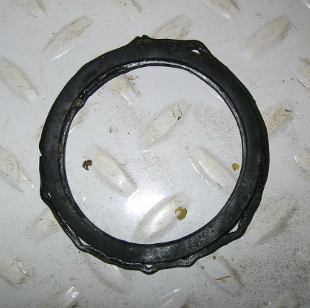 Deformed Oil Filter Gasket