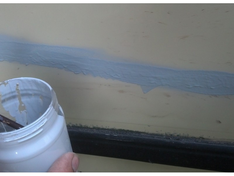 Cheap paint repair to get a few more years from the IMRON.