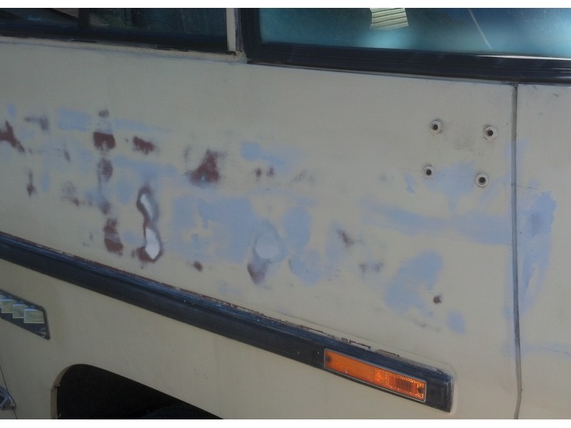 Cheap paint repair to get a few more years from the IMRON.