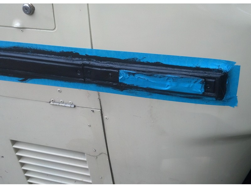 Rubber molding and bed liner.