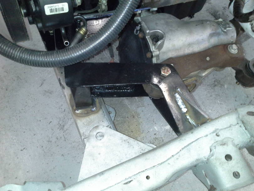 Front differential install