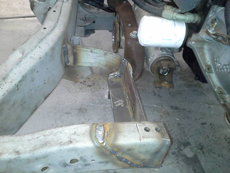 Front differential install