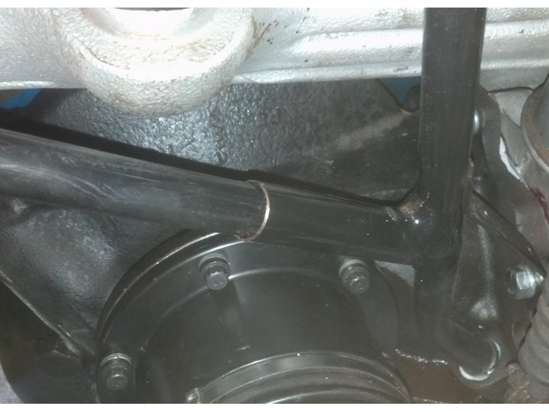 The two dipsticks slip together.  The long dipstick is used 'backward'