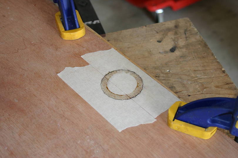 Grommet Hole Template