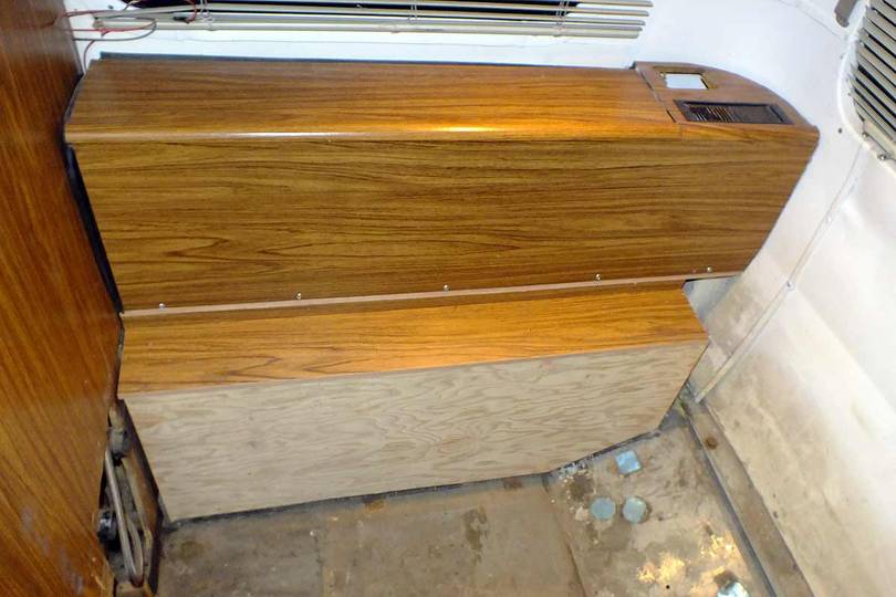 Finished woodwork