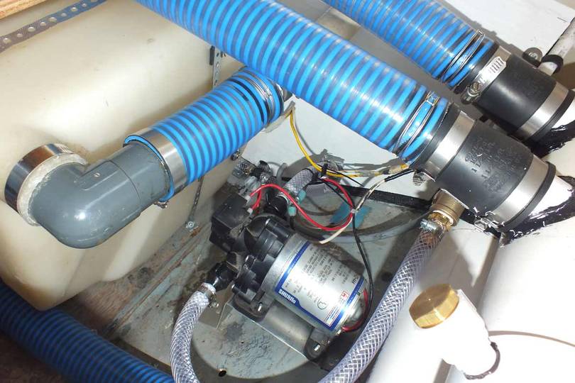 Lots of new plumbing and wiring.