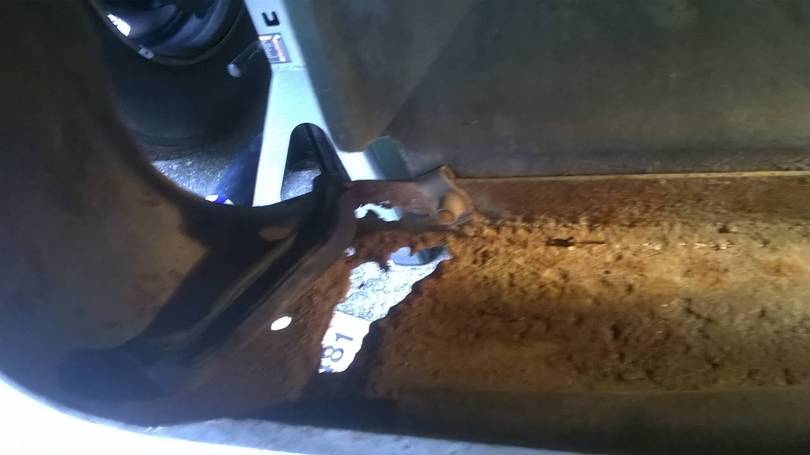 Radiator out