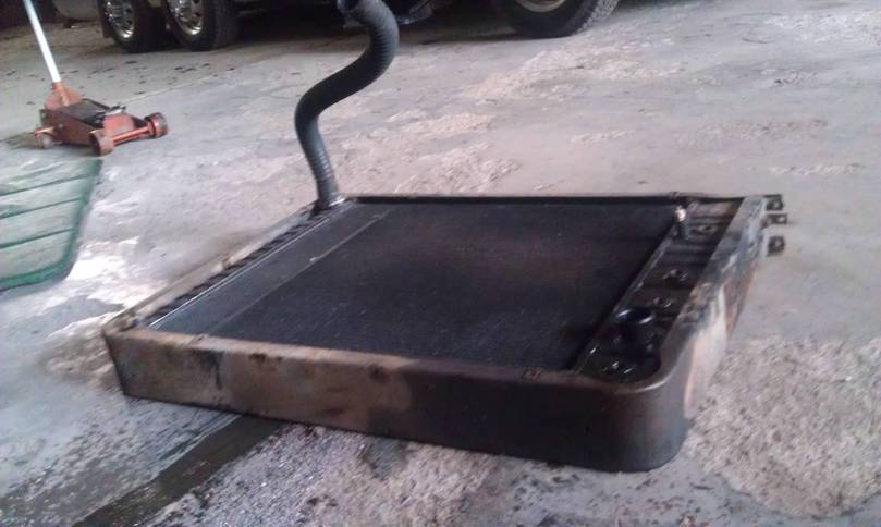 Radiator in the housing