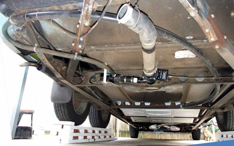 Details of mascerator install