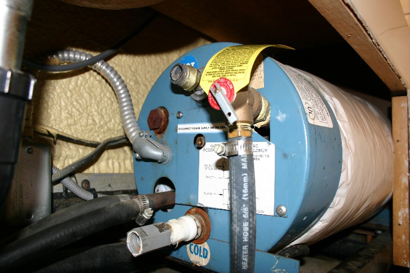 OEM water heater when we bought the coach