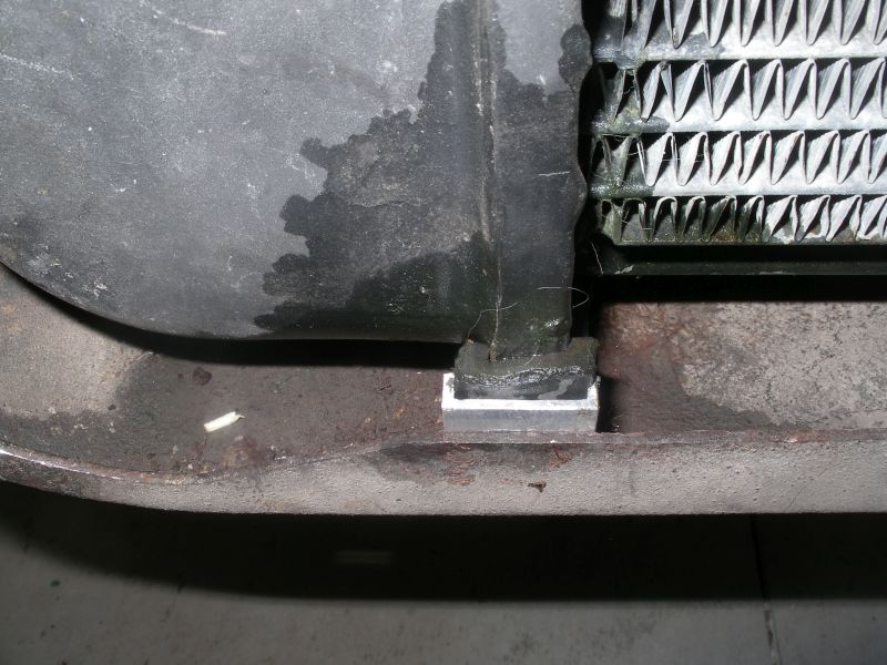 Rad has a slight leak (weep)