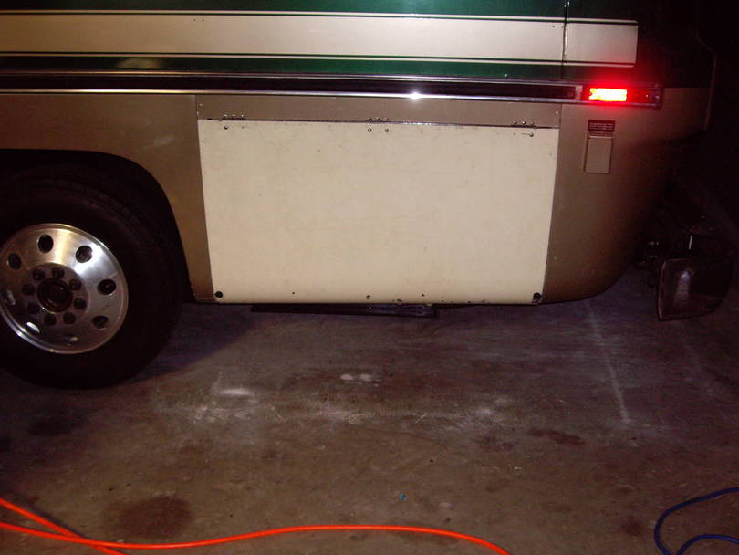 Generator door mounted
