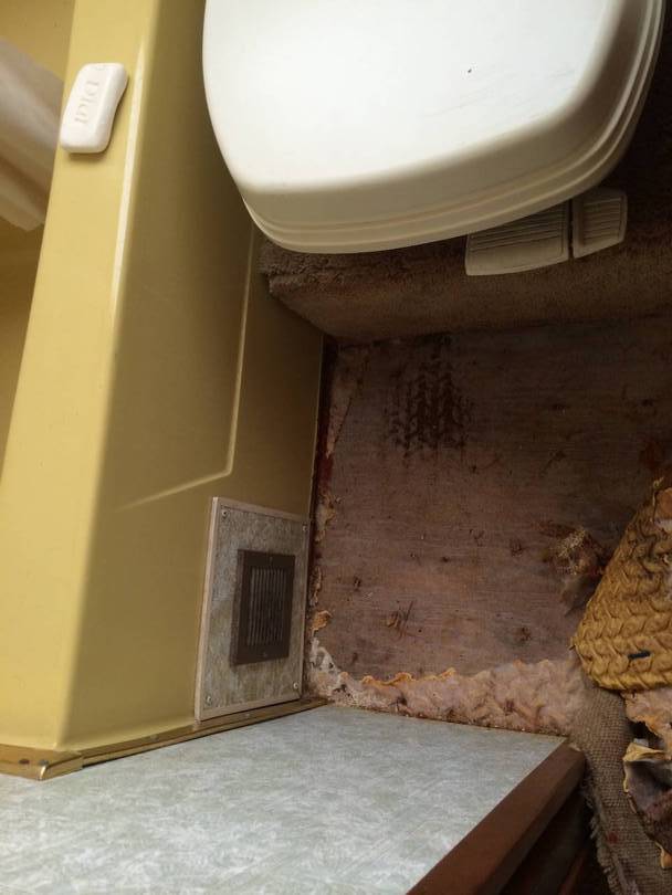 76 rug removal - to bare floor