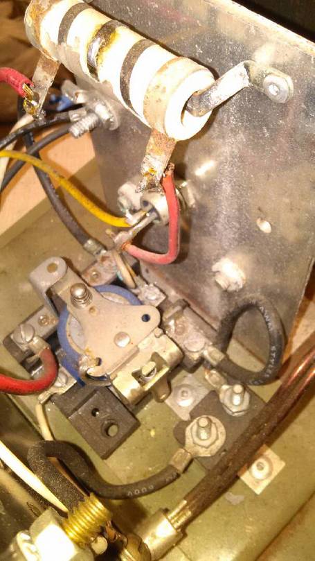 burned resistor