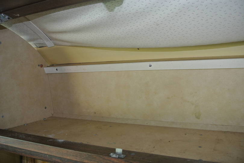 Interior of the cupboard