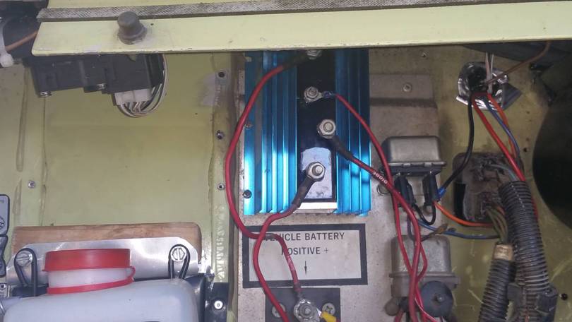 Passenger side Batter isolator