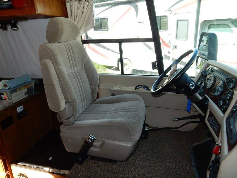 4 - New driver's seat.
