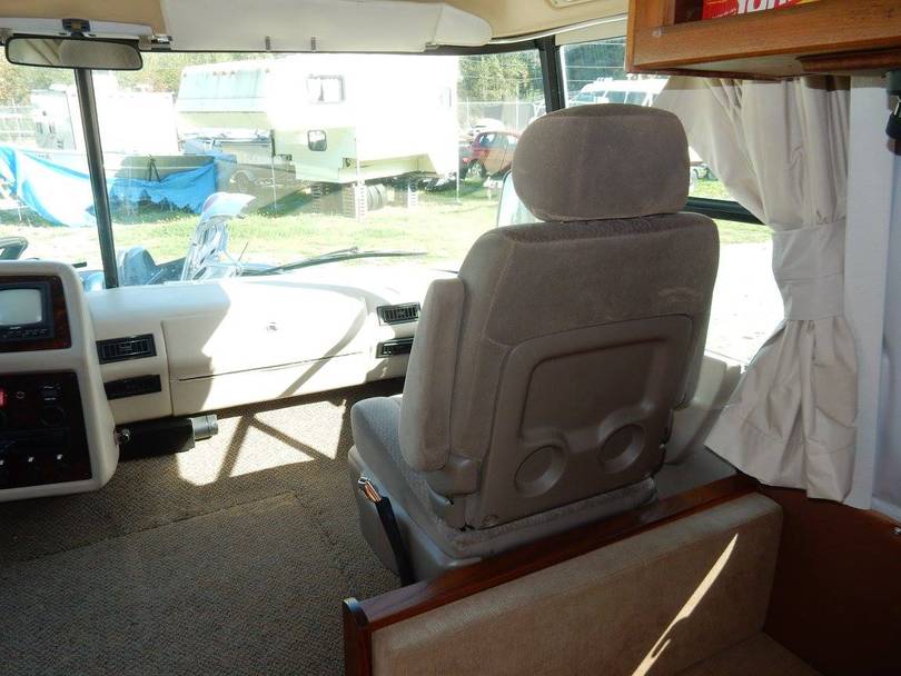 7 - Passenger seat from behind.