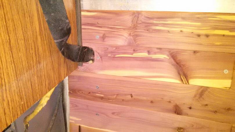 cedar paneling