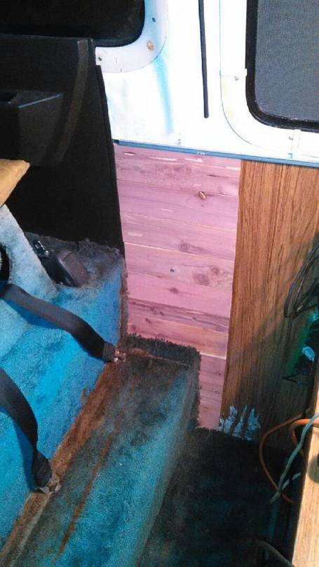 cedar paneling