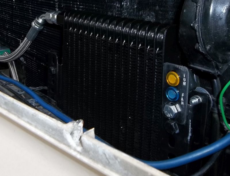 Oil Cooler Status Indicators