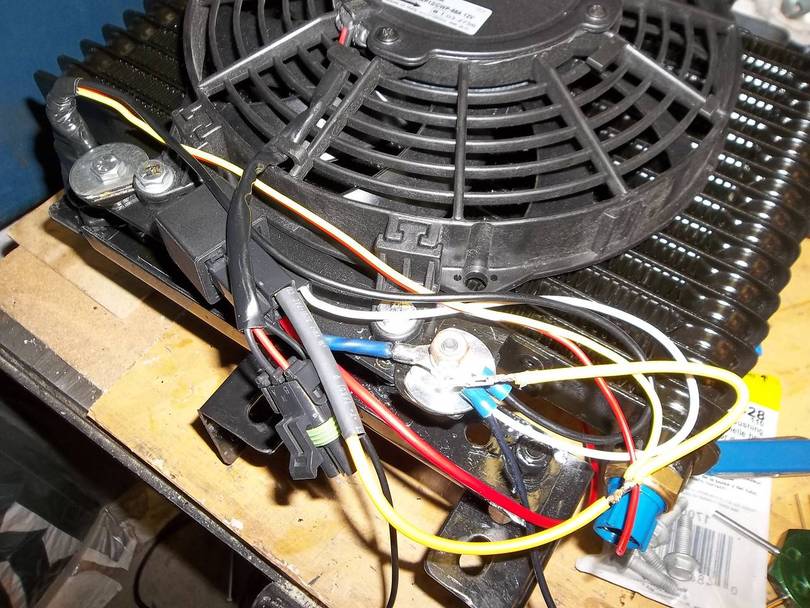 wiring the cooler assembly
