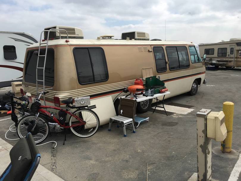 July 4 Camping on the Beach