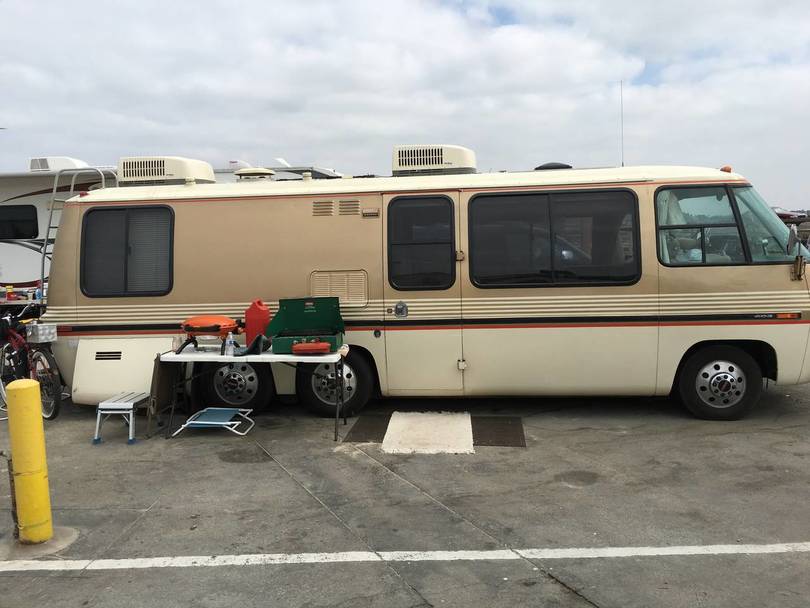 July 4 Camping on the Beach
