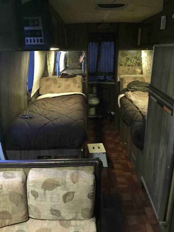 Inside View towards back