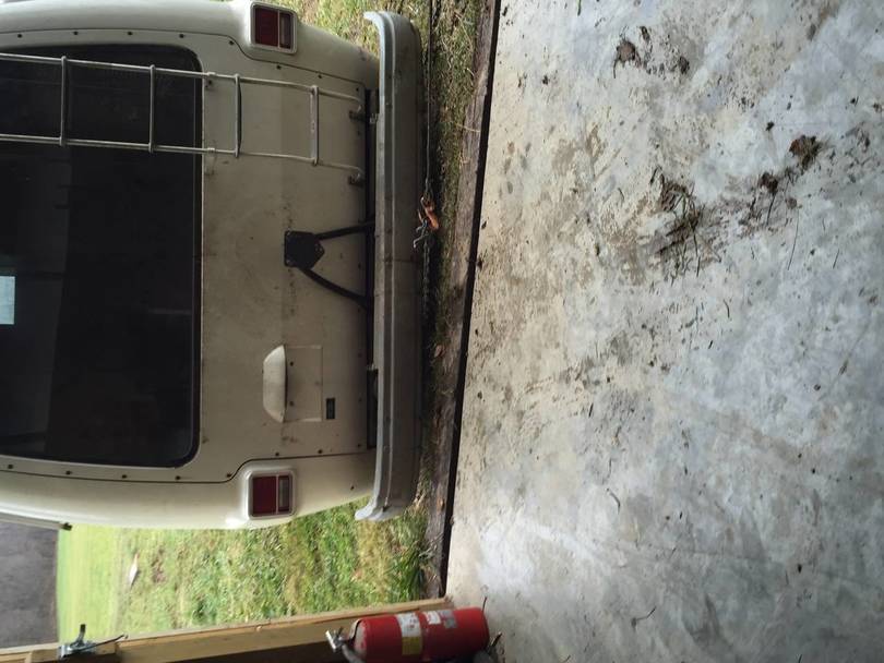 winched in backwards