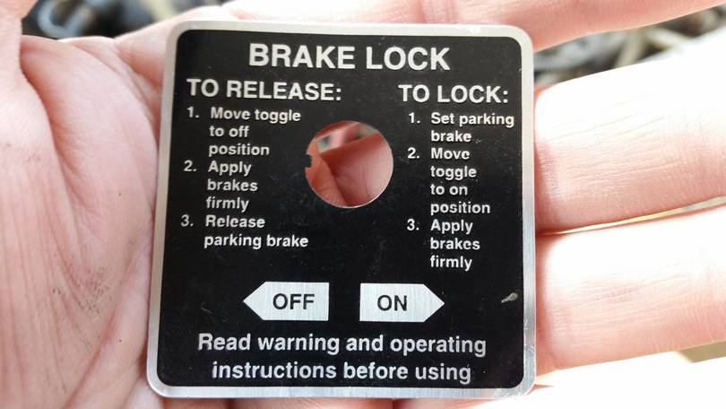 Brake Lock Parts