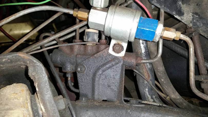 Old combination valve