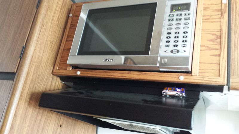 Microwave and Range Hood