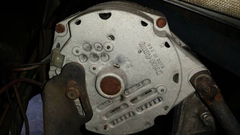 Back of the Alternator