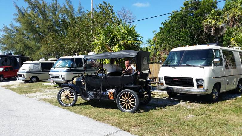 Rich and Liz, GMC and Model T