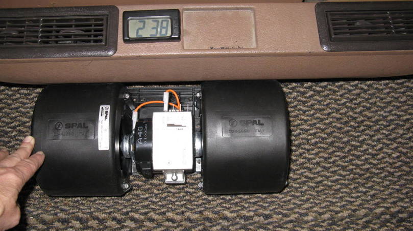 New blower arrangement